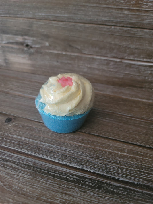 Beach Coconut Cupcake Bath Bomb- 5oz