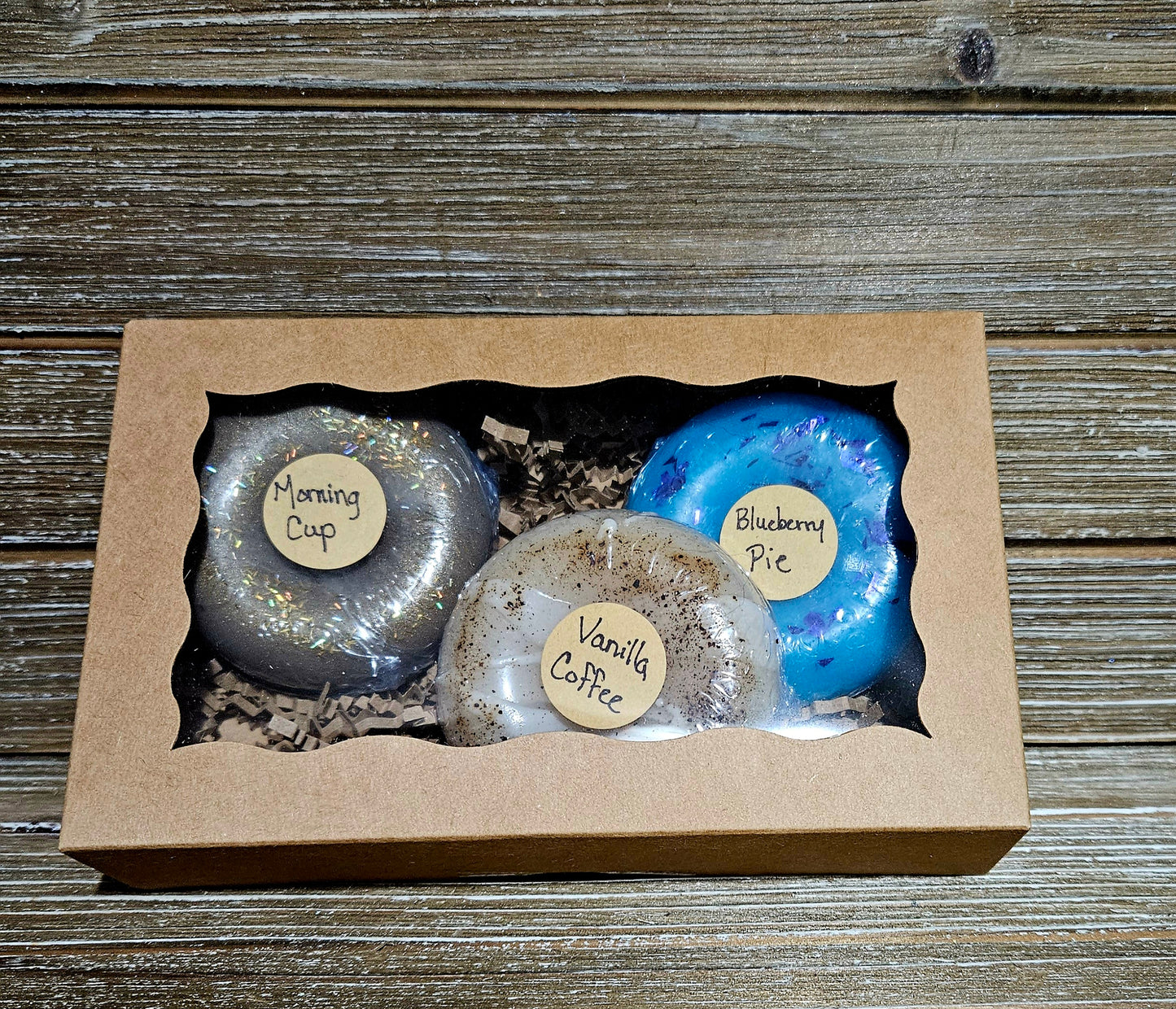 Coffee Soap Donut 3 pack