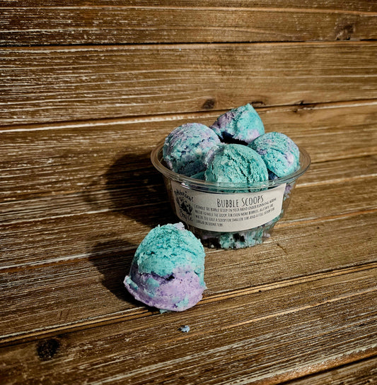 Mermaid Mini Bubble Scoops- 8 Count