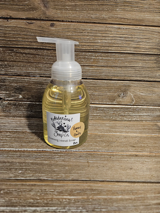 Honey & Oats Foaming Hand Soap- 8 oz