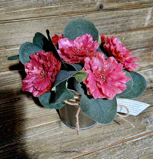 African Violet Soap Bouquet, 6 Count Pink