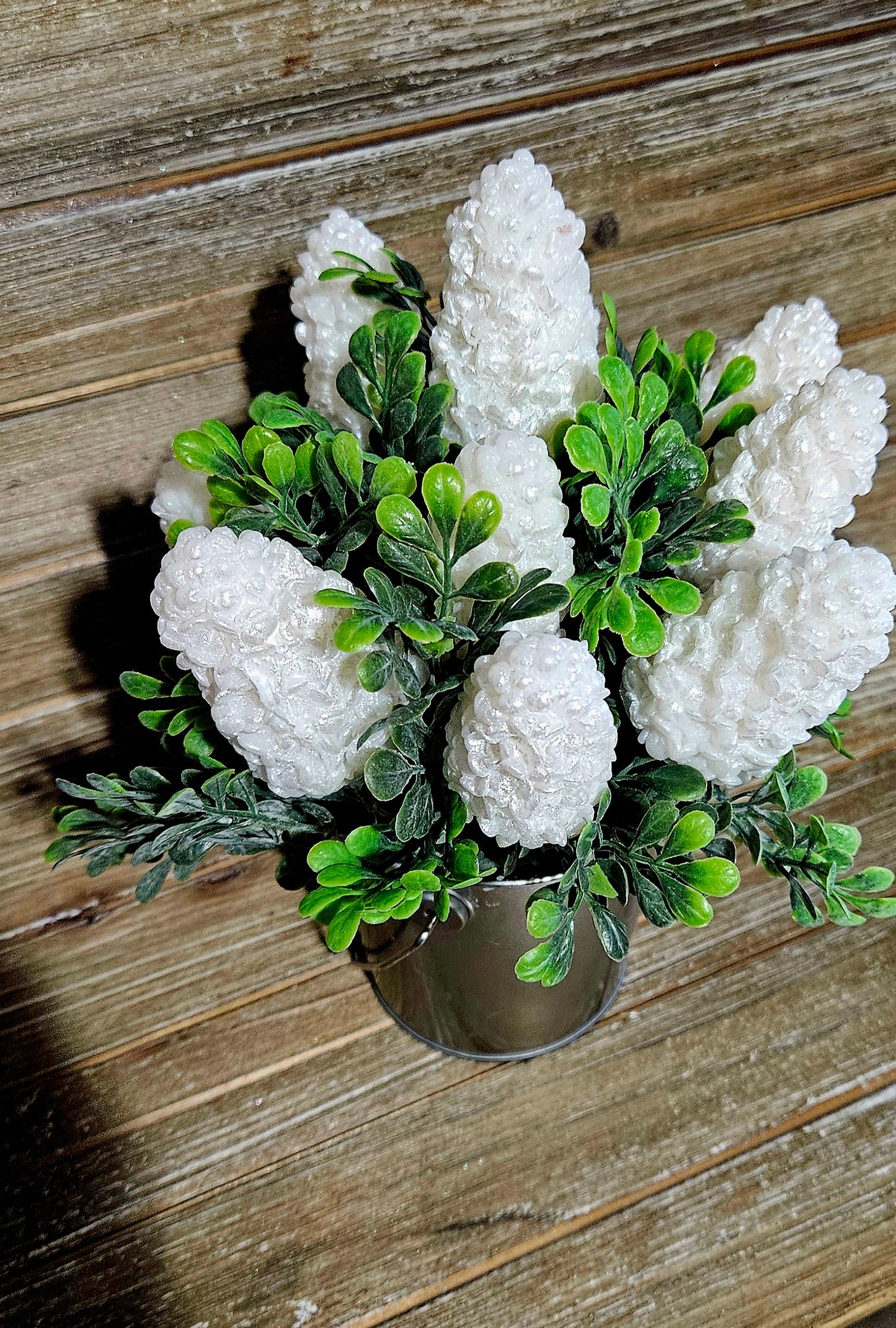 Lilac Soap Bouquet 10 count White