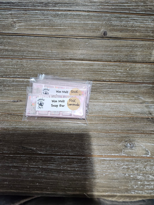 Pink Lemonade Soy Wax Melt Snap Bar