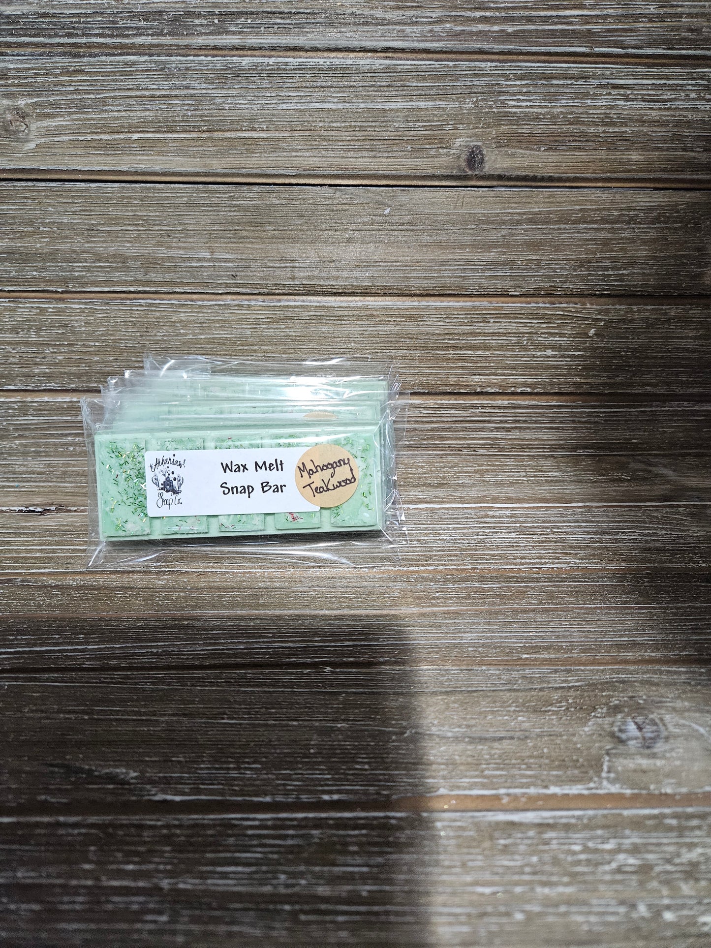 Mahogany Teakwood Soy Wax Snap Bar