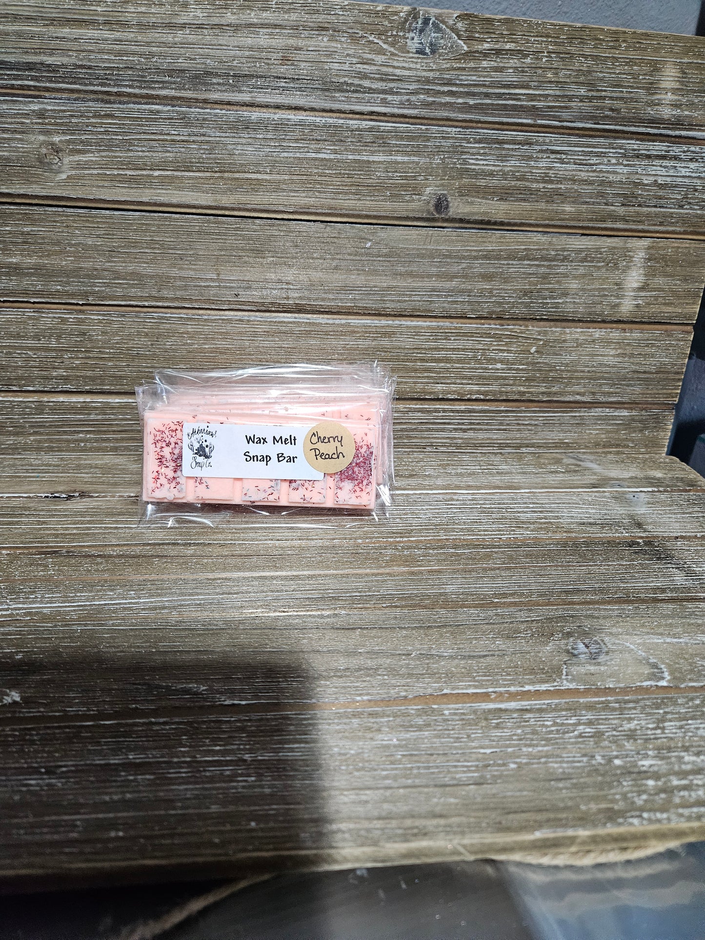 Cherry Peach Soy Wax Melt Snap Bar