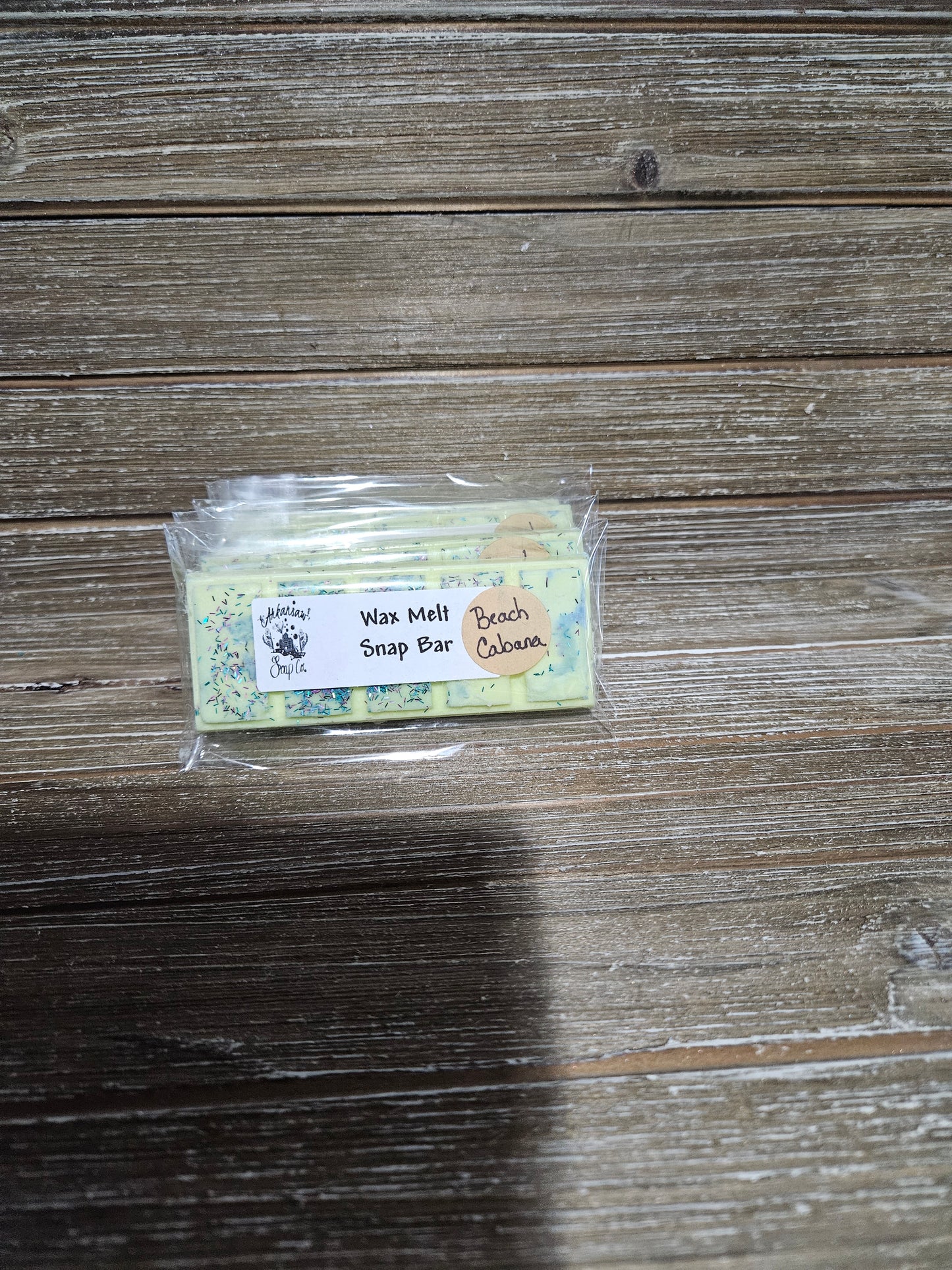 Beach Cabana Soy Wax Melt Snap Bar