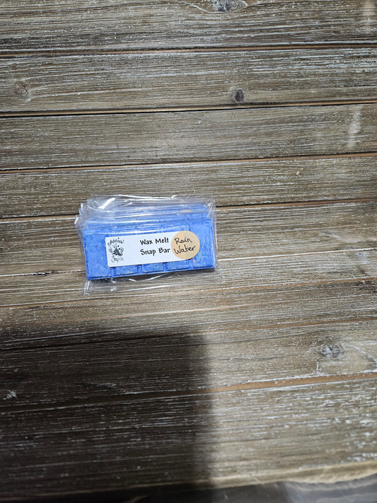 Rain Water Soy Wax Melt Snap Bar