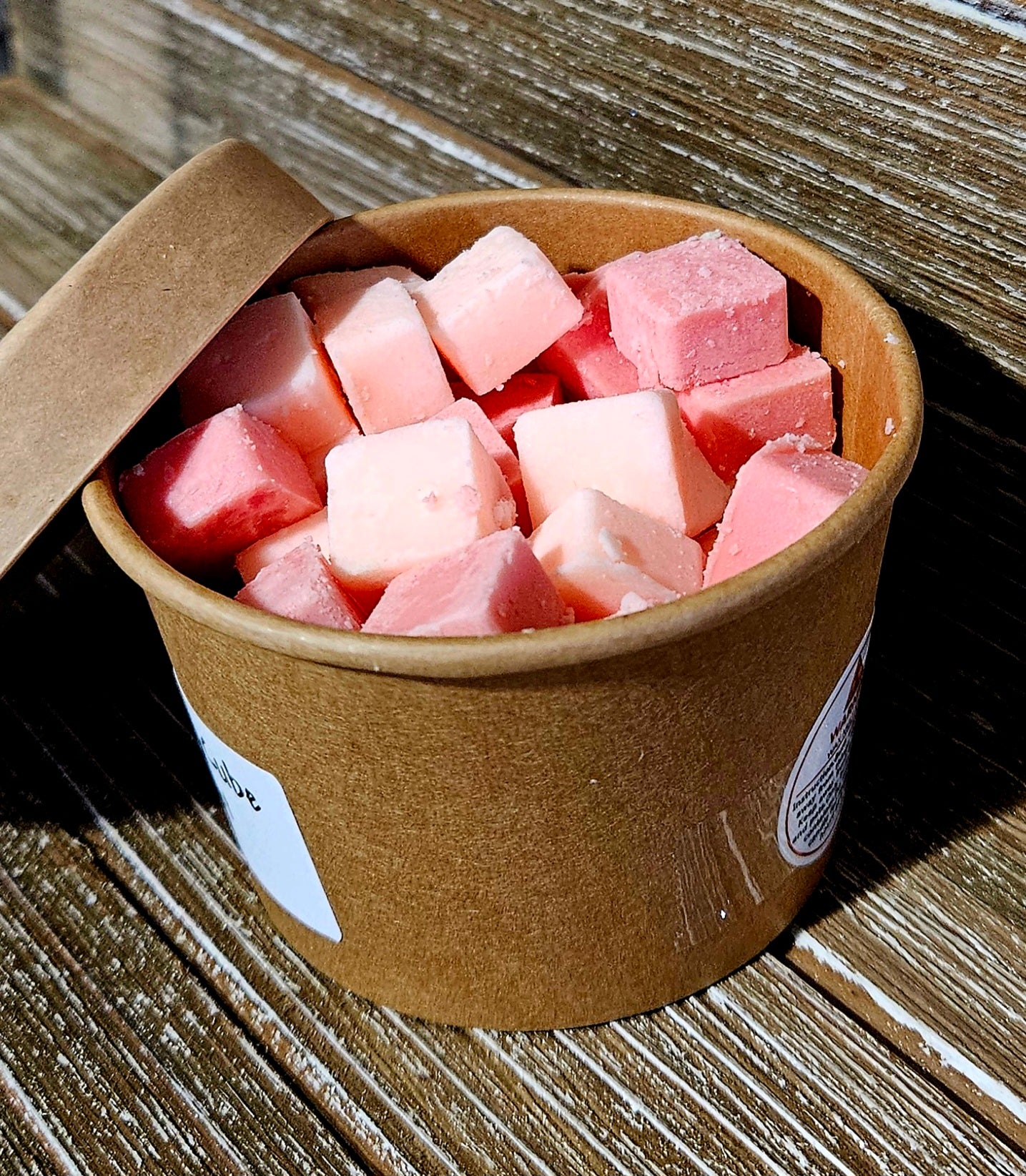 Cherry Peach Wax Melt Bucket 8oz