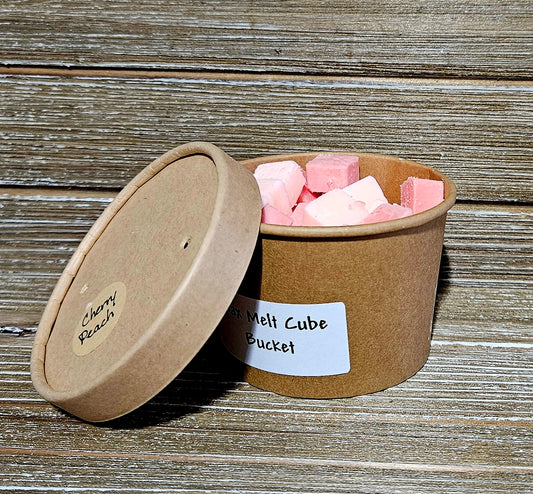 Cherry Peach Wax Melt Bucket 8oz