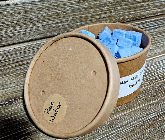 Rain Water Soy Wax Melt Bucket 8oz