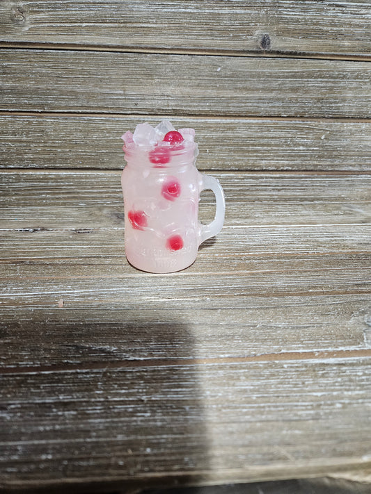 Bourbon Cherry Smash Mason Jar-Mug