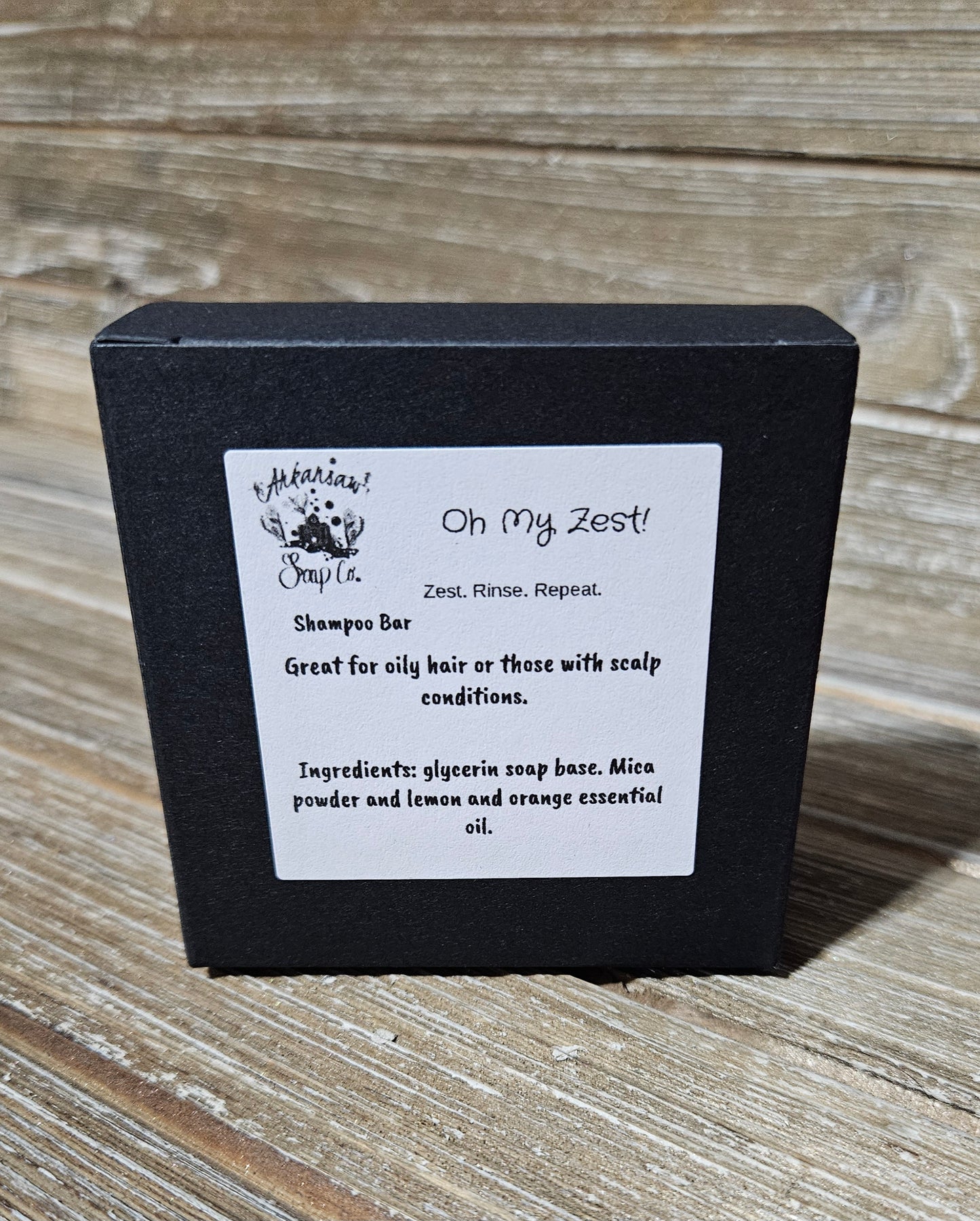 Oh My Zest! 3 oz Shampoo Bar