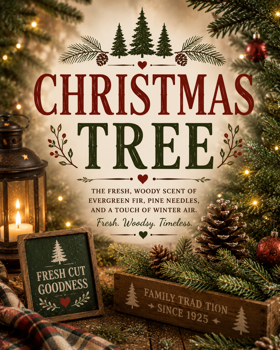Christmas Tree Soap Bar
