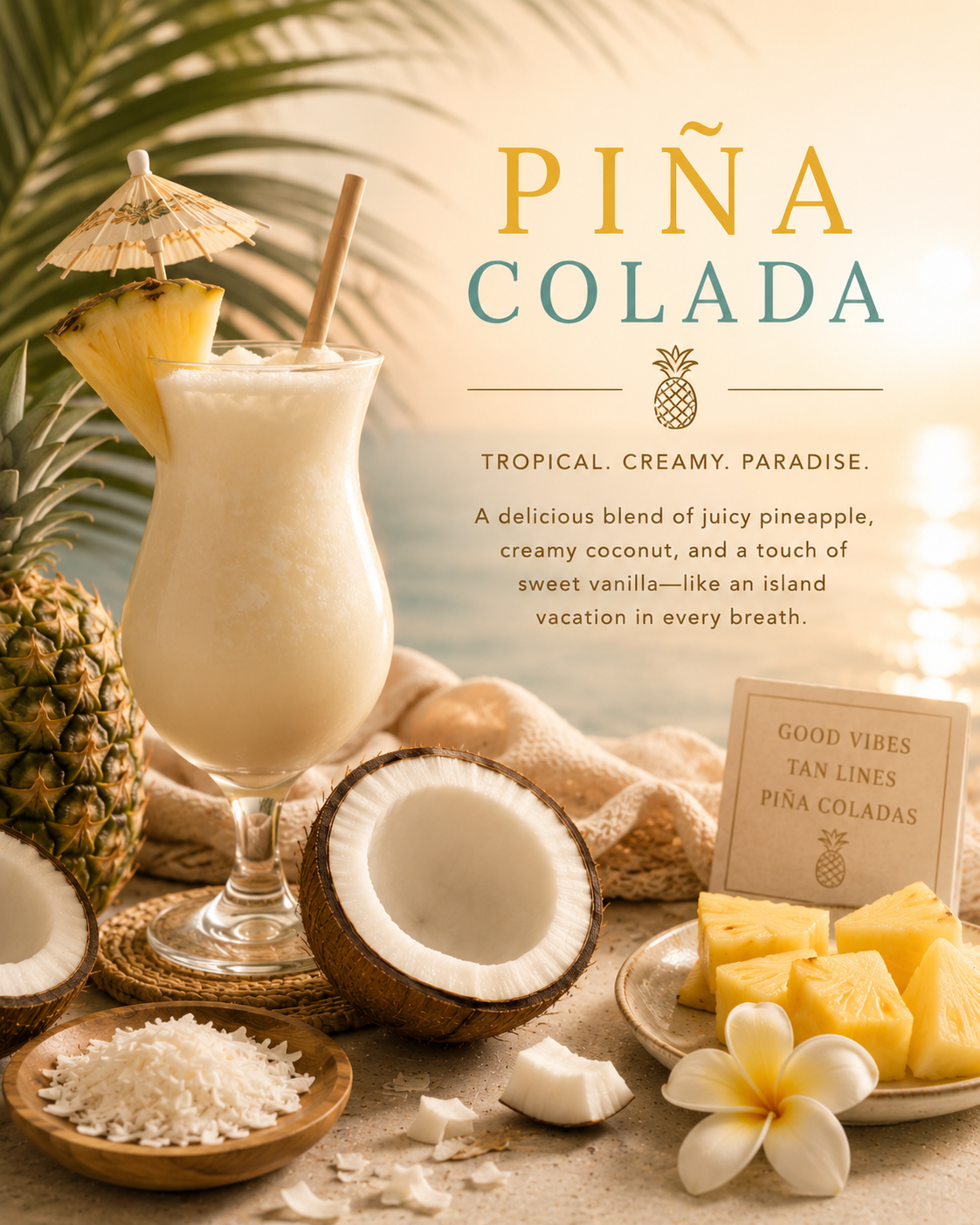 Pina Colada Soap Bar