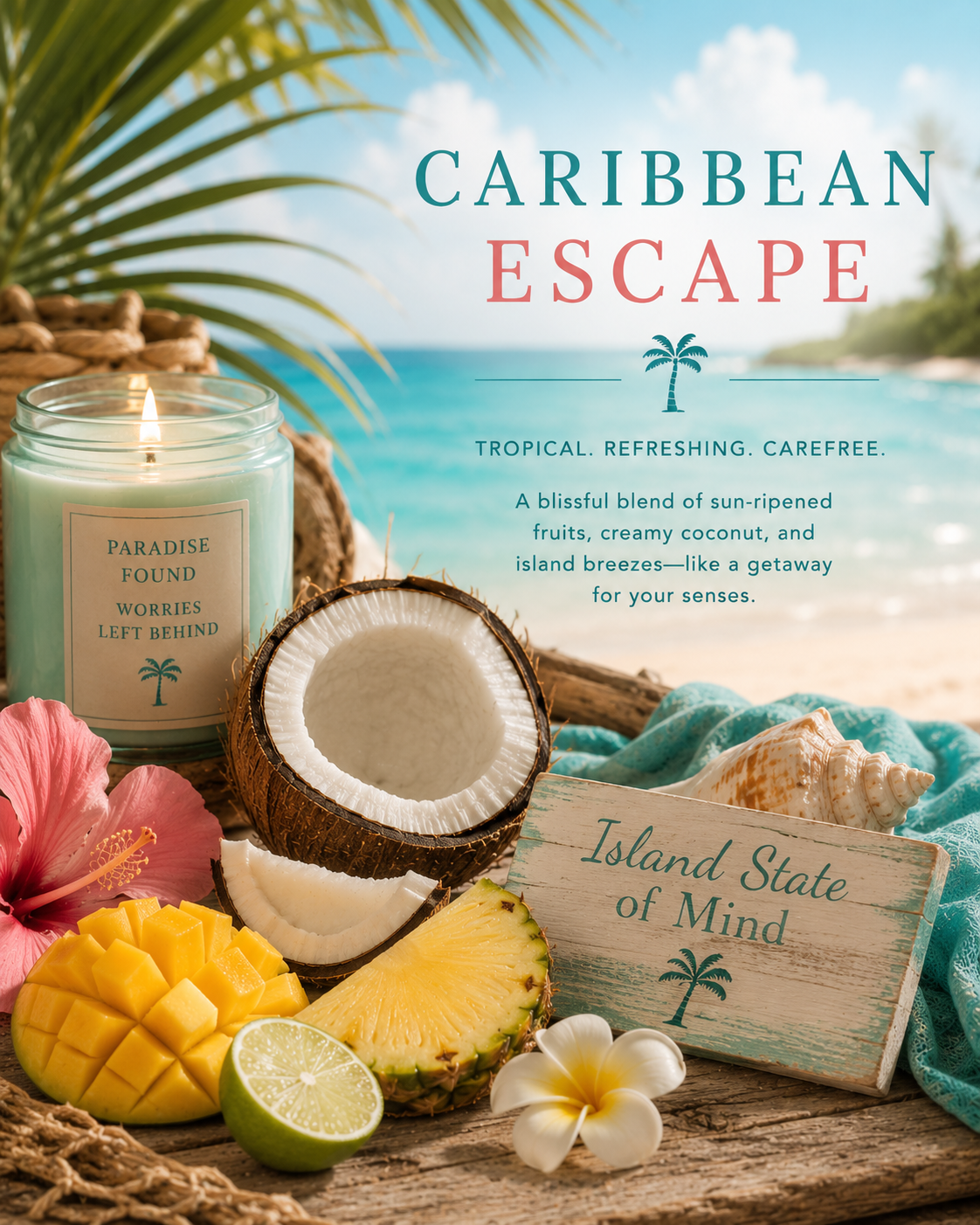 Caribbean Escape Soap Bar