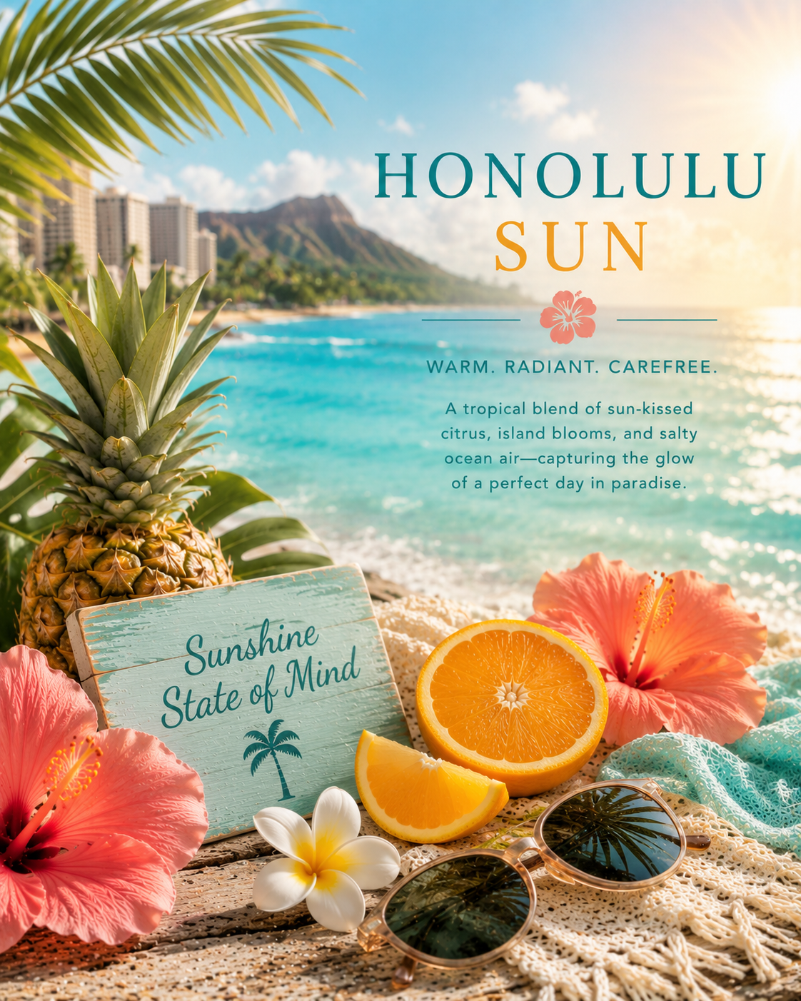 Honolulu Sun Soap Bar