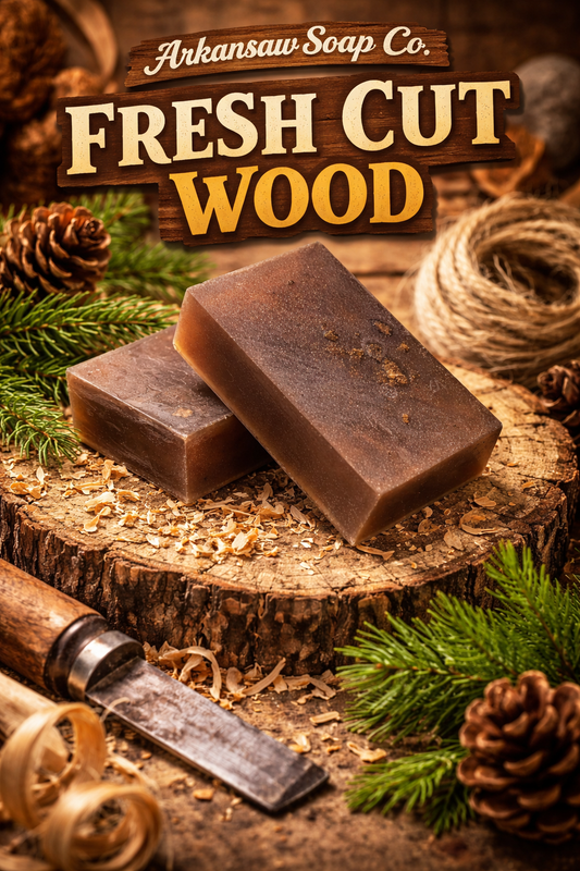 Fresh Cut Wood Soap Bar 4oz