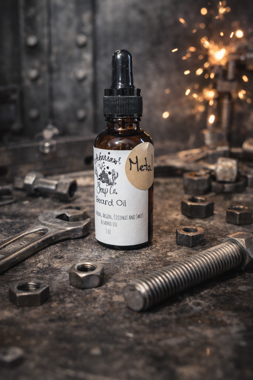 Metal Beard Oil 1oz
