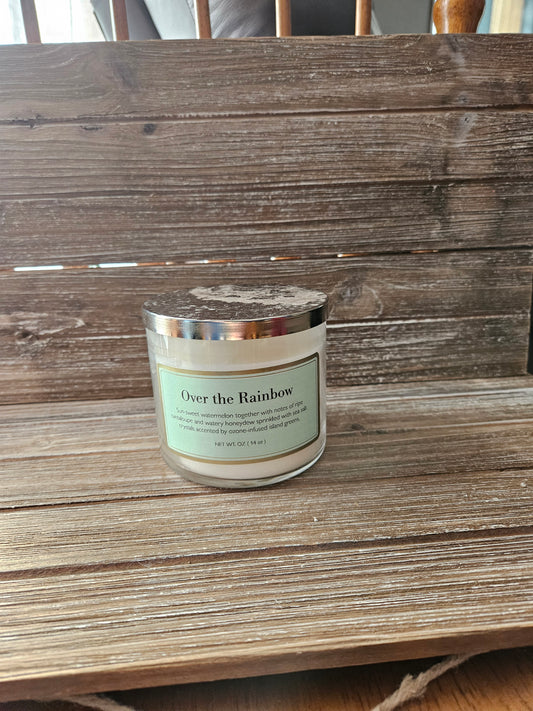 Over the Rainbow candle