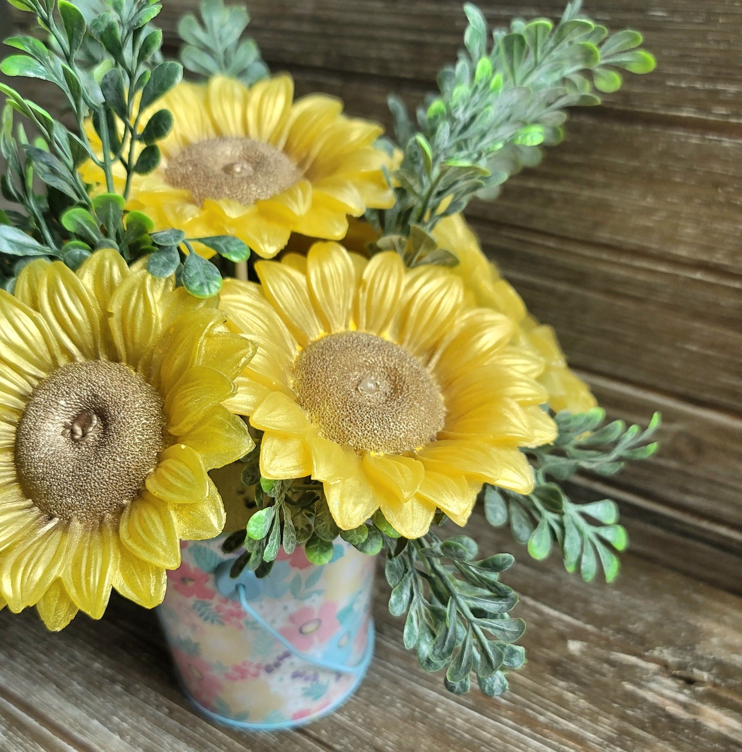 Sunflower Soap Bouquet
