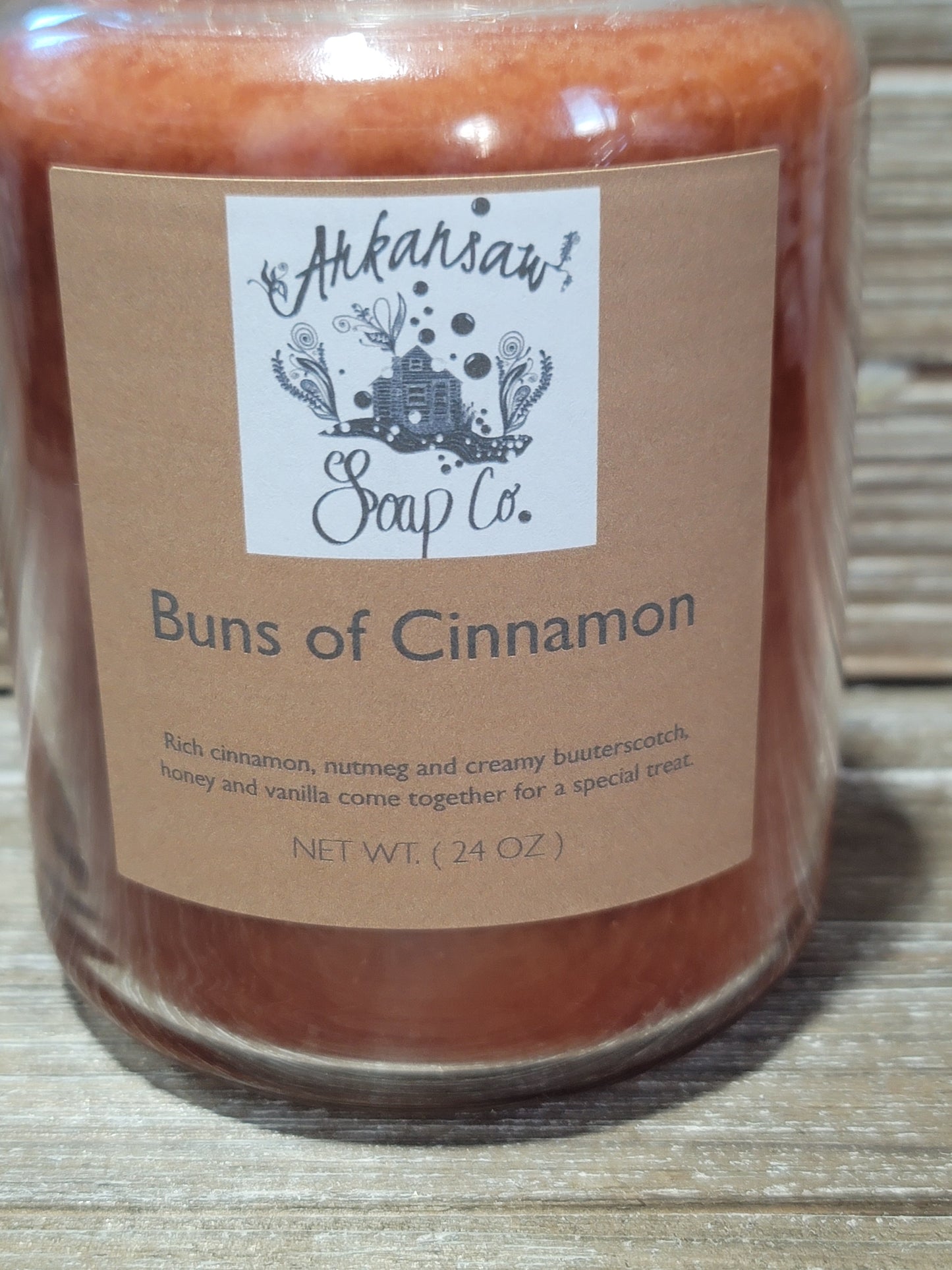 Buns of Cinnamon 24 oz 2 wick candle