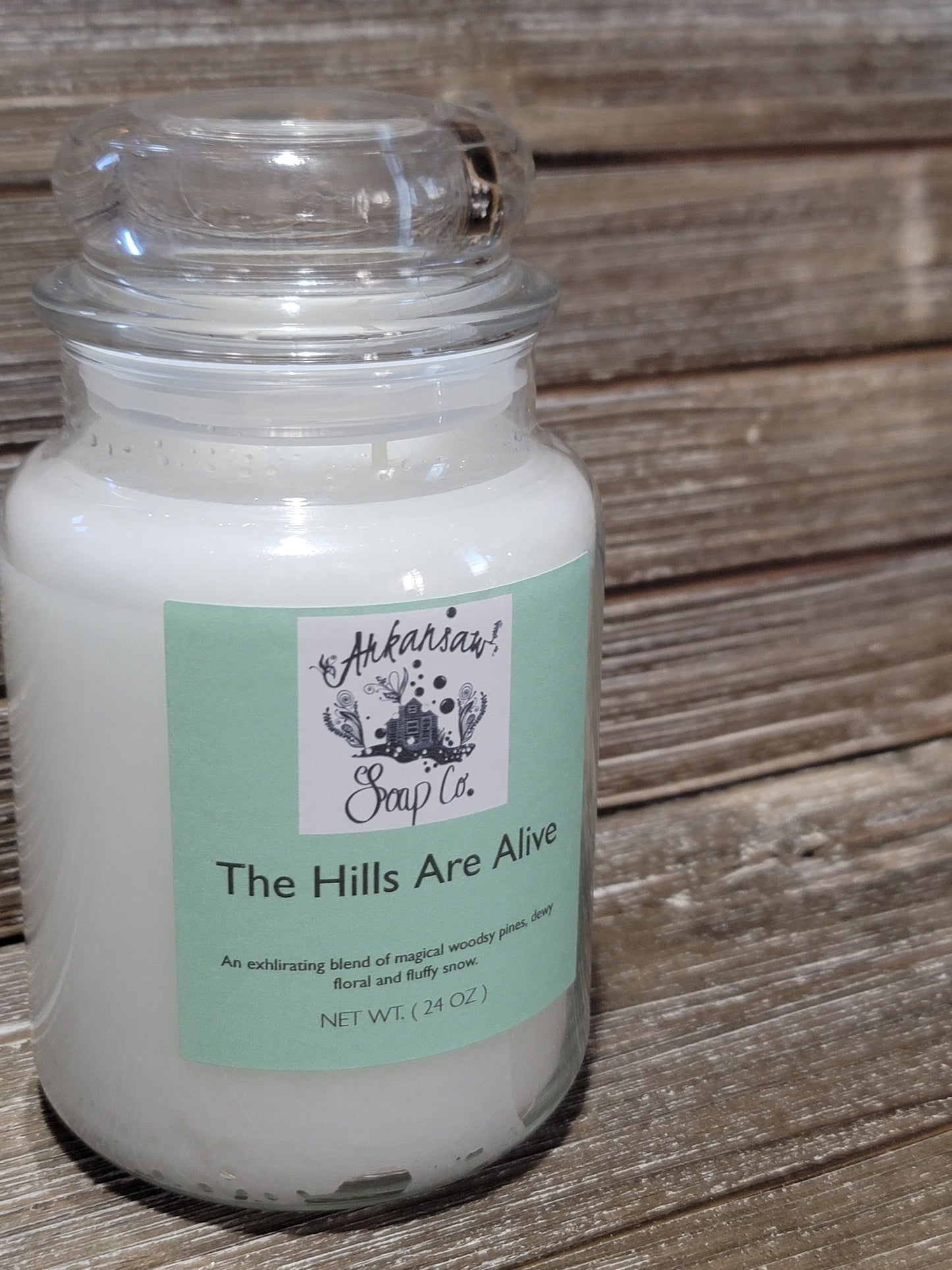 Hills are Alive 24oz 2 wick candle