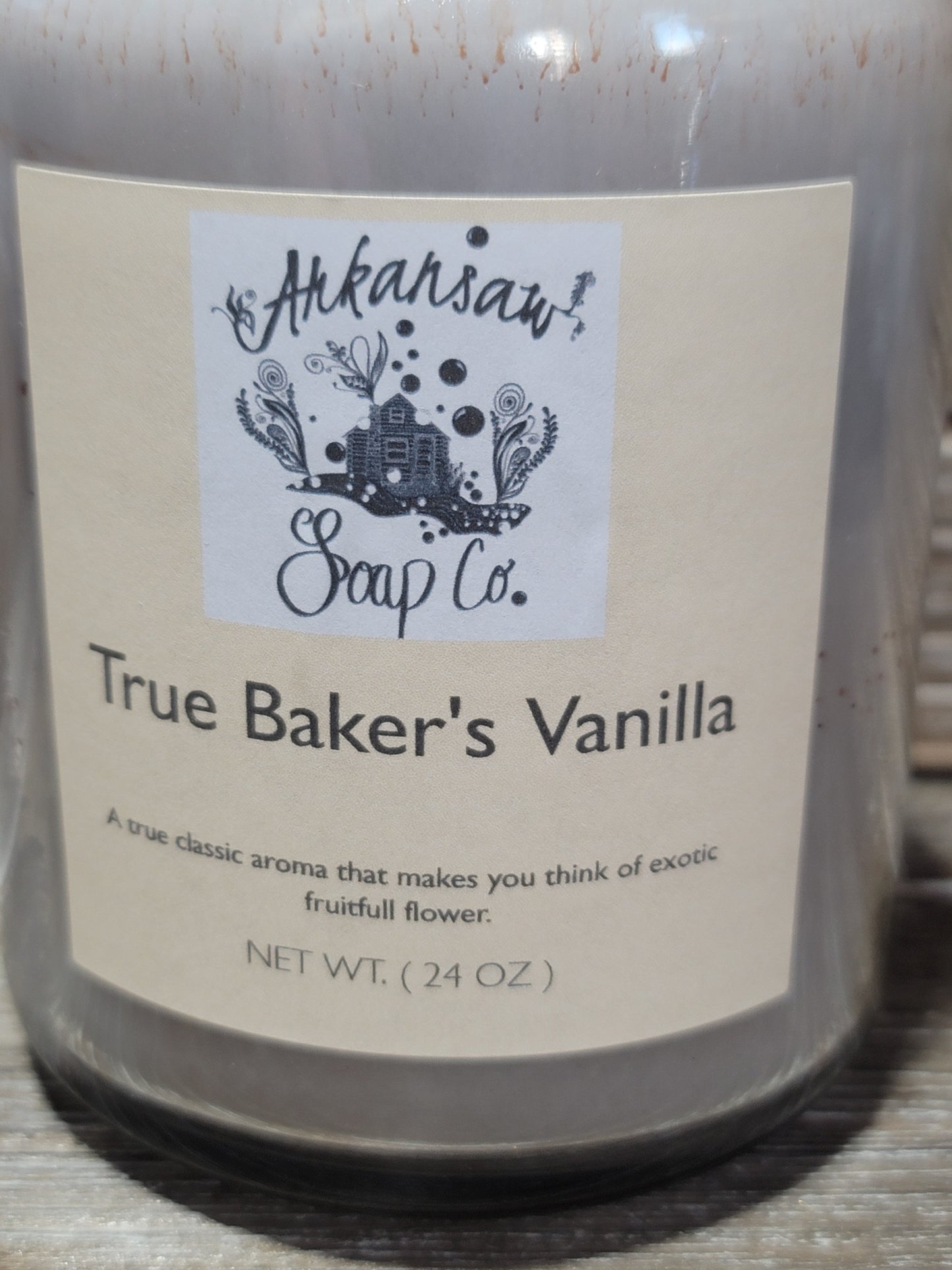 True Bakers Vanilla 24oz 2 wick candle