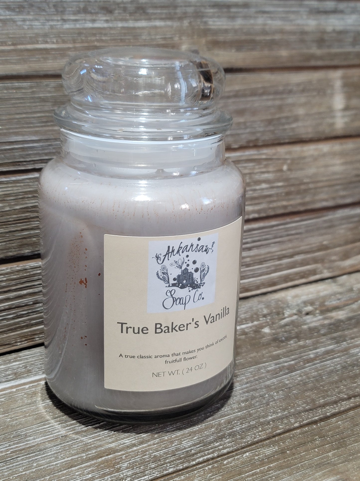 True Bakers Vanilla 24oz 2 wick candle