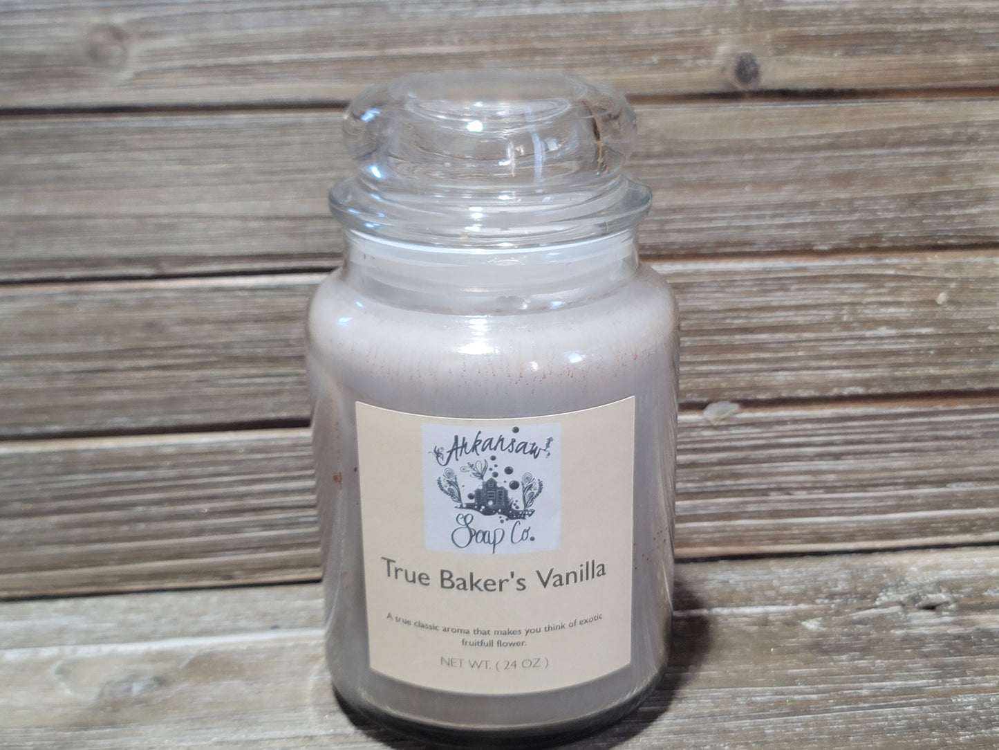 True Bakers Vanilla 24oz 2 wick candle