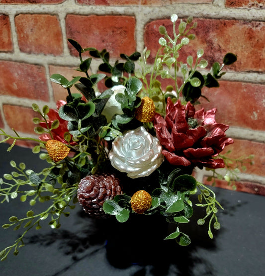 Christmas Poinsettia bouquets