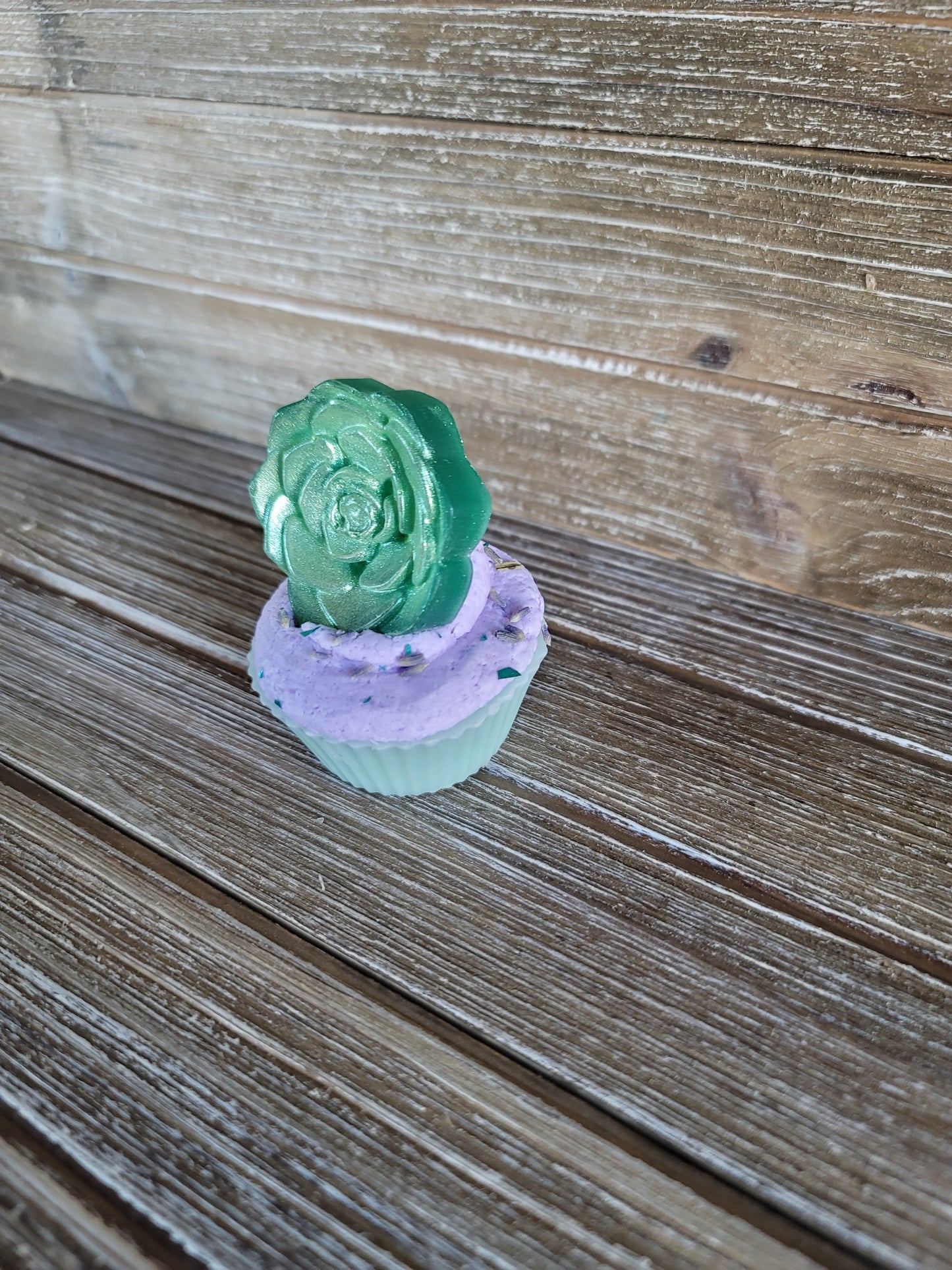 Truly Succulent Soap Cupcake-3oz
