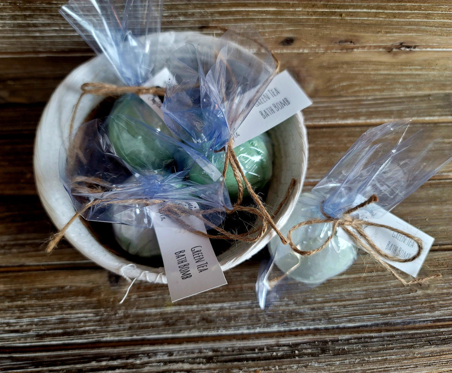 Green Tea Bath Bomb-3oz