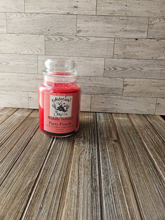 Middle School Party Punch 32oz 2 wick candle