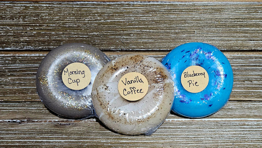 Coffee Soap Donut 3 pack