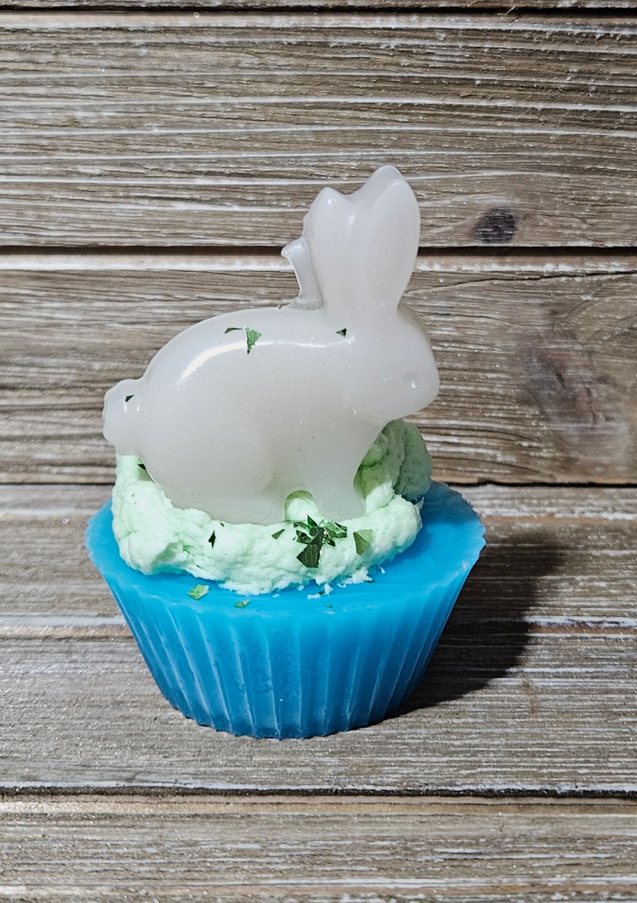 Bunny Hop Soap Cupcake