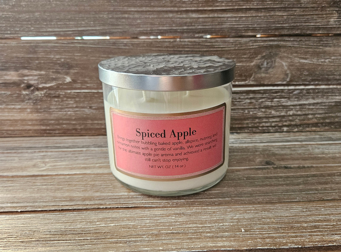 Spiced Apple 3 Wick Soy Candle