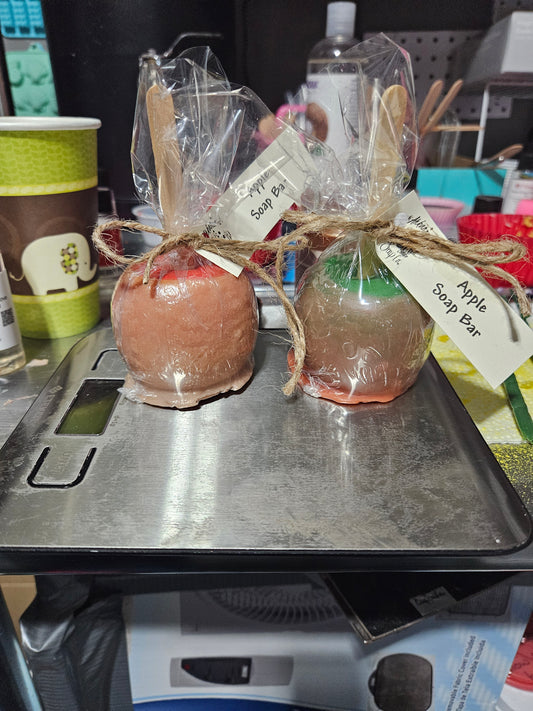 Candy Apple Soap Bar
