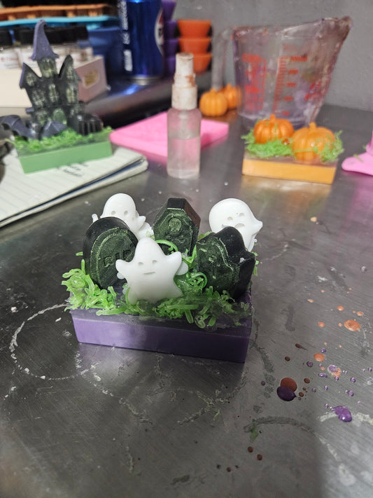 Ghost in the graveyard