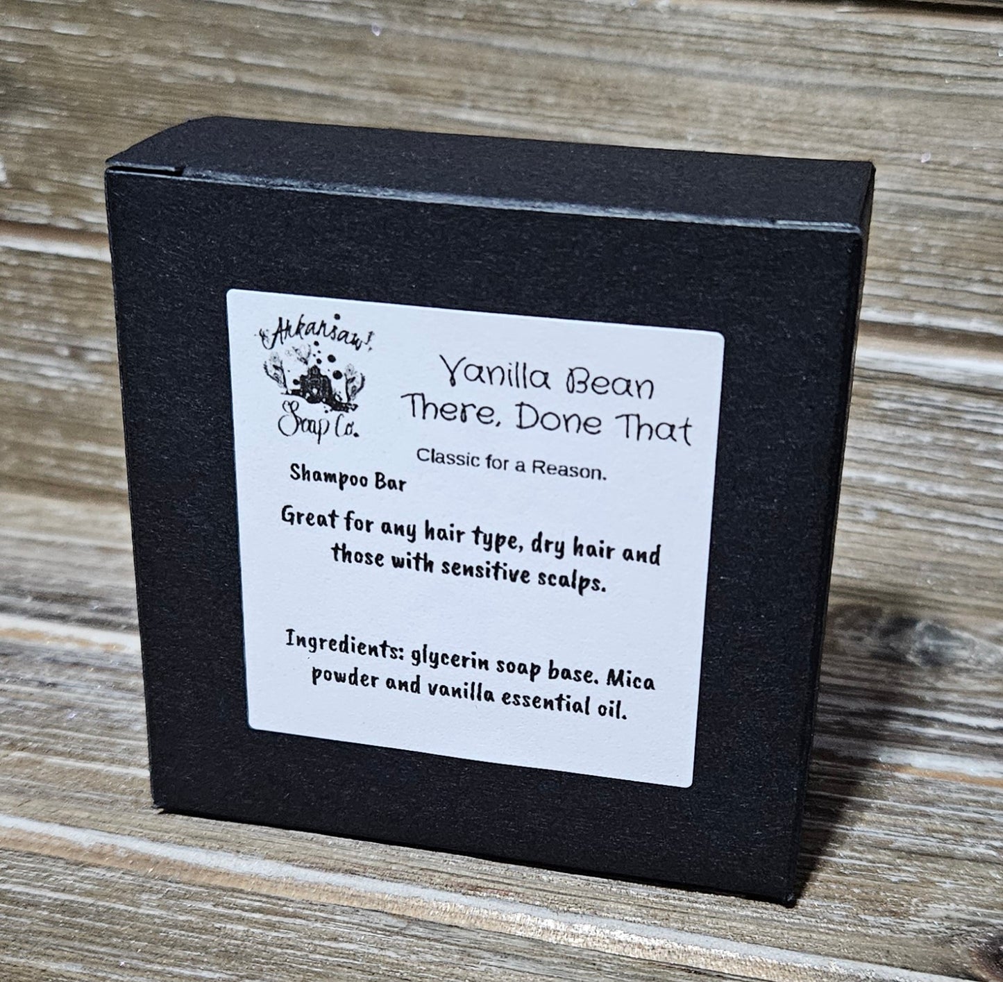 Vanilla Bean There, Done That 3oz Shampoo Bar