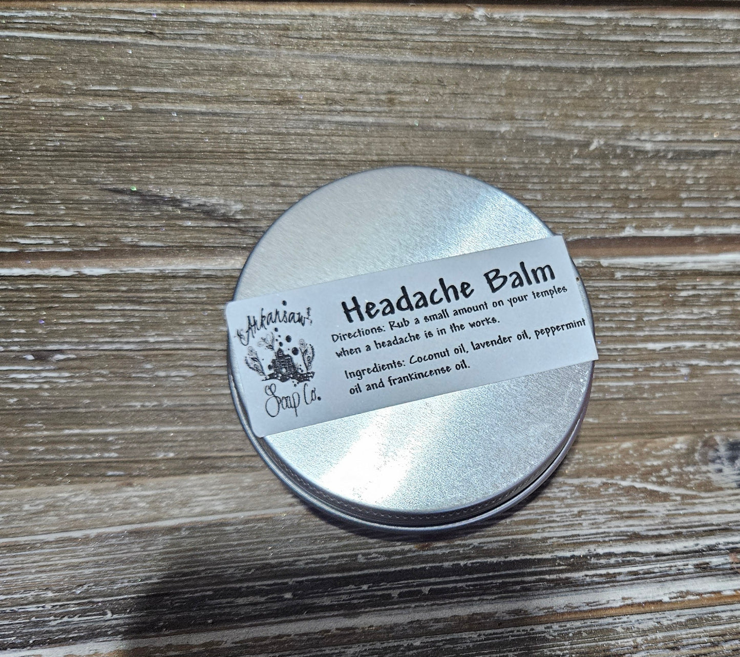Headache Balm 3oz tin