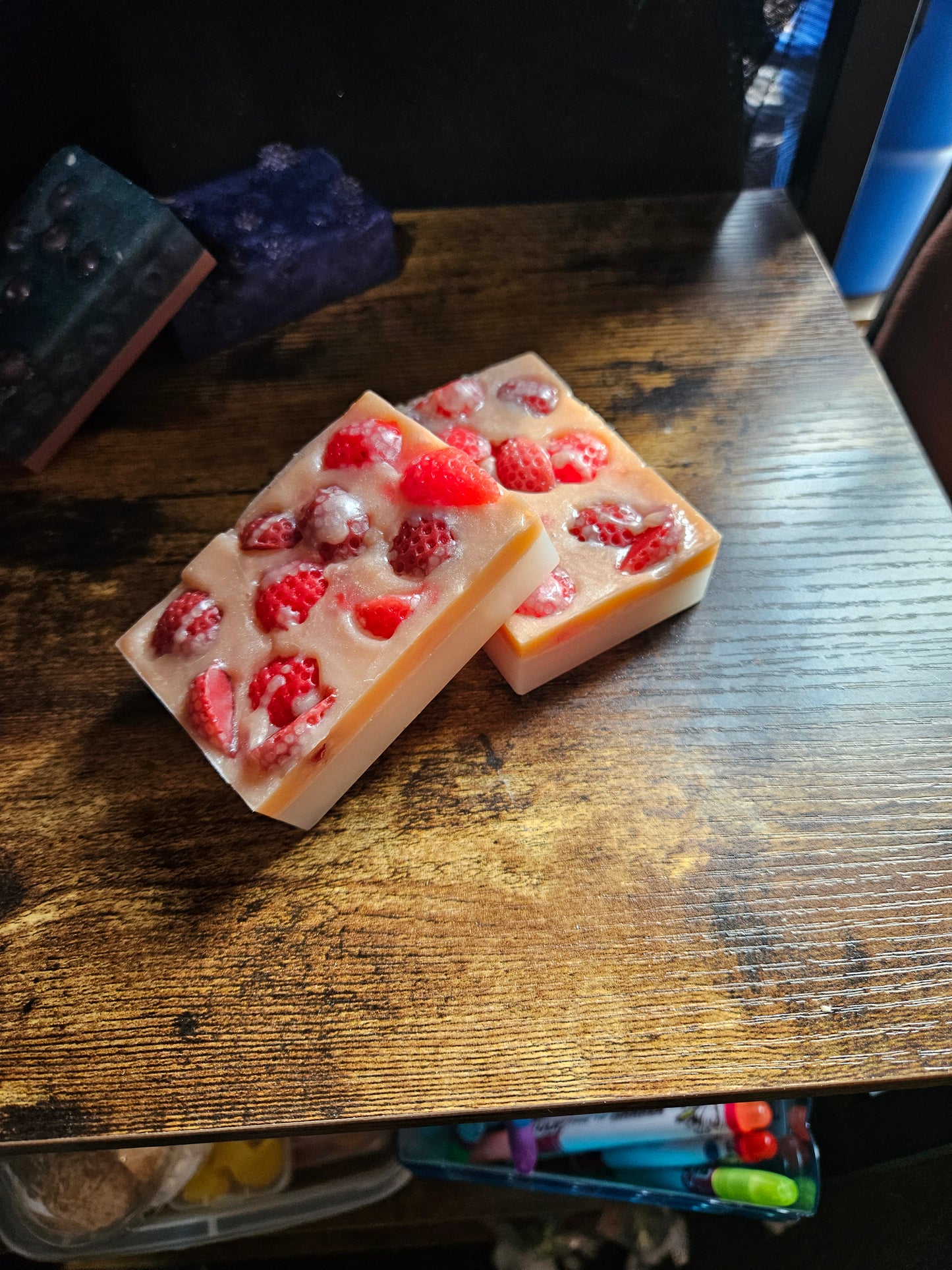 Strawberries and Cream Soap Bar 4 oz