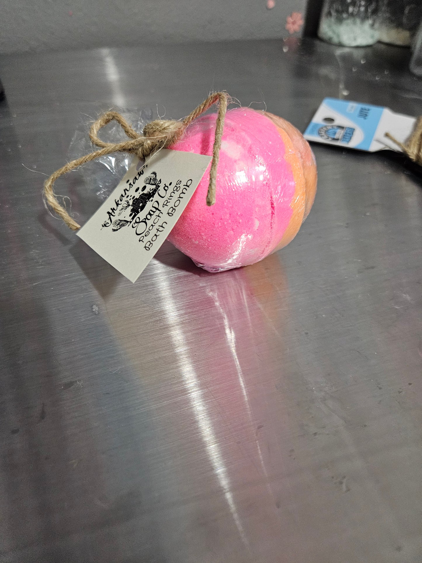 Peach Rings Bath Bomb 5oz