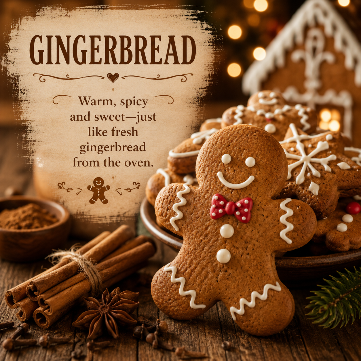 Gingerbread Soap Bar