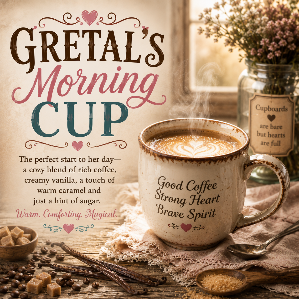 Gretal's Morning Cup Soap Bar