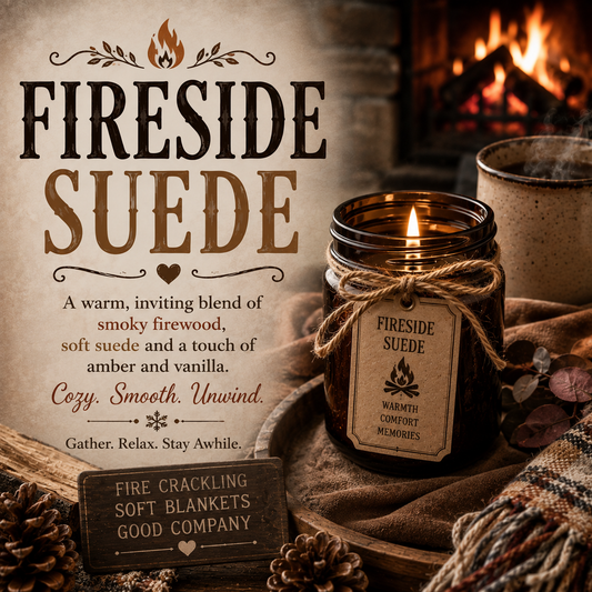 Fireside Suede Soap Bar