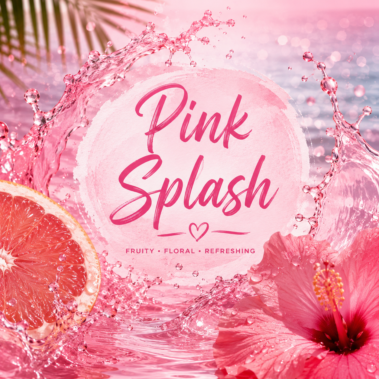 Pink Splash Soap Bar