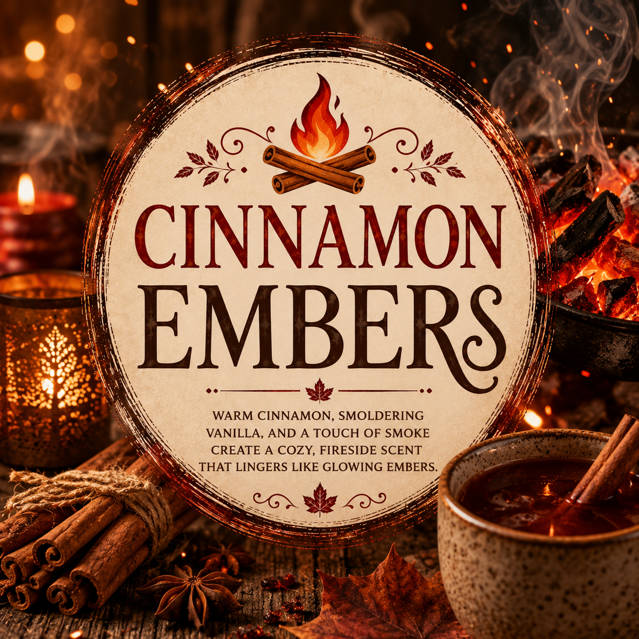 Cinnamon Embers Soap Bar