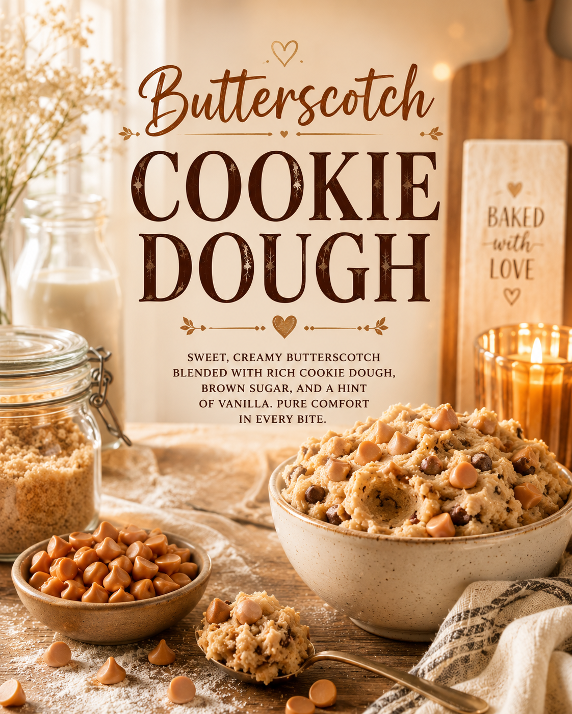 Butterscotch Cookie Dough