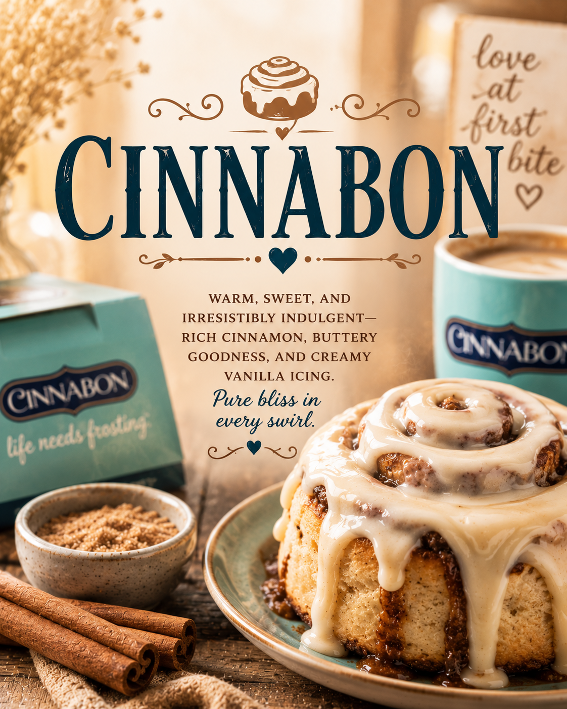 Cinnabon Soap Bar