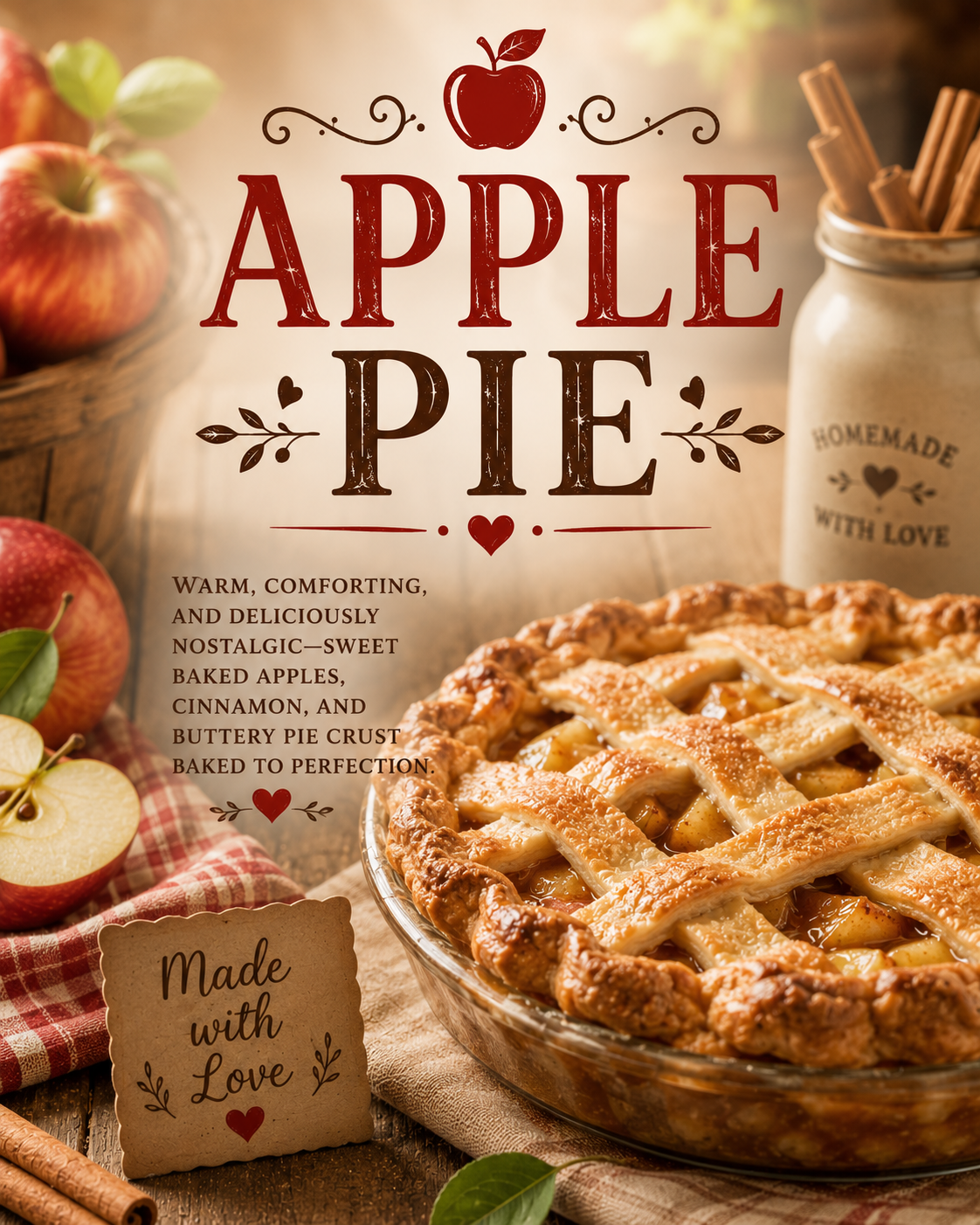 Apple Pie Soap Bar